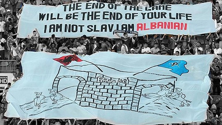 Morbidna poruka albanskih navijača začudila svijet