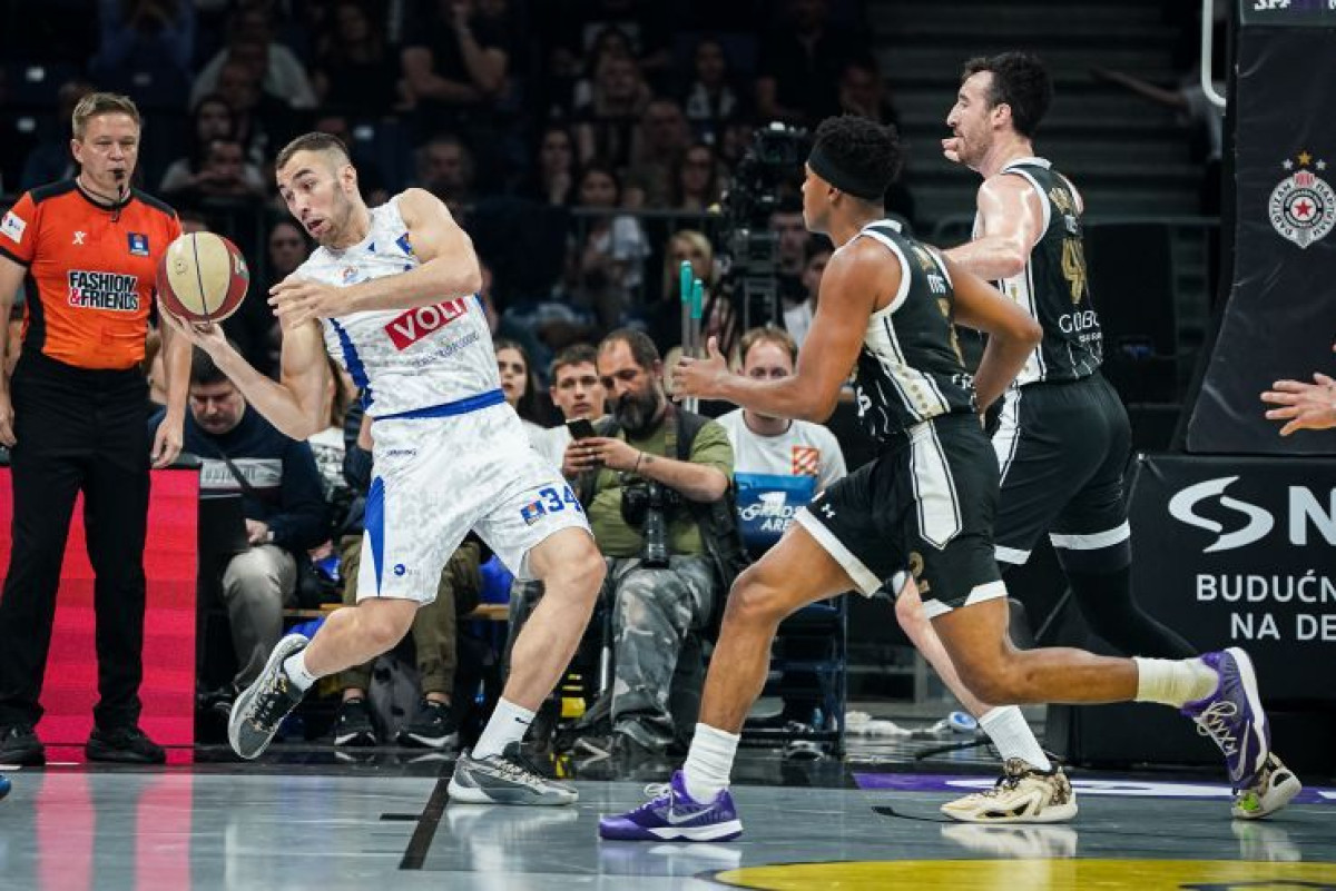 Partizan u majstorici u Beogradu pobijedio Budućnost i plasirao se u finale ABA lige