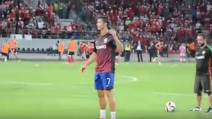 Ronaldo odgovorio Albancima na skandiranje 'Messi, Messi'! Ronaldo odgovorio Albancima na skandiranje 'Messi, Messi'!
