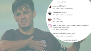 Navijači FK Sarajevo s oduševljenjem dočekali objavu o odlasku Almedina Ziljkića