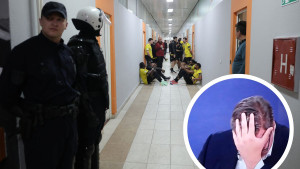 Srpska braća "priznala" Kosovo i došla u pakao Beograda: Podivljali Grobari se iskalili na Vučiću!
