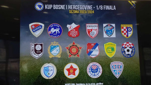 Poznati parovi osmine finala Kupa Bosne i Hercegovine, čeka nas nekoliko zanimljivih okršaja!