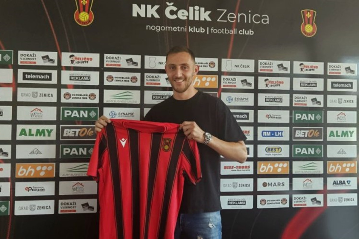 Nenad Rašević novi fudbaler NK Čelik Nenad Rašević novi fudbaler NK Čelik