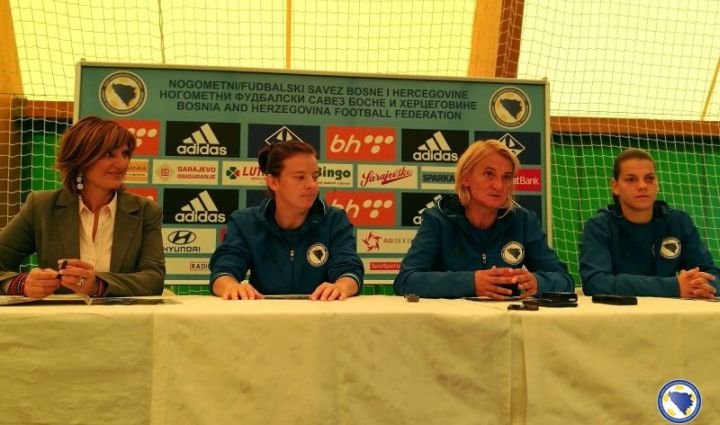 Bh. nogometašice spremne za duel sa Srbijom Bh. nogometašice spremne za duel sa Srbijom