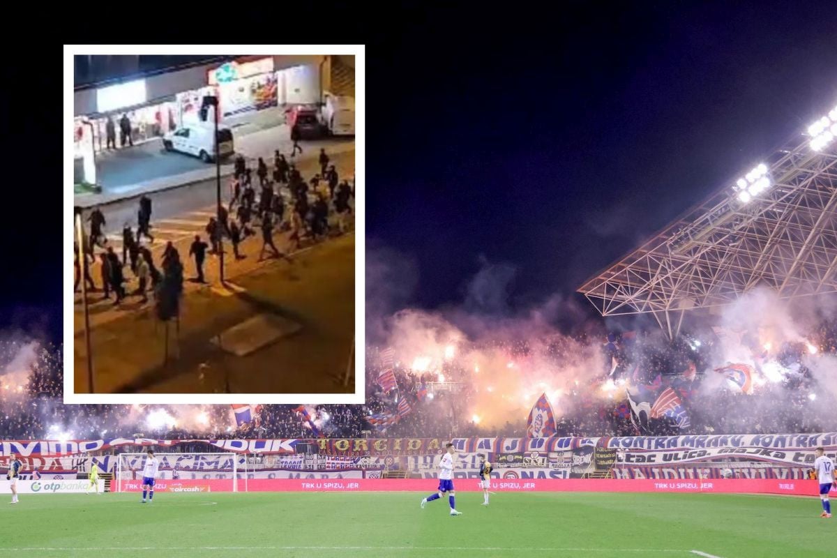 Torcida opet sije strah: "Došli smo vam rušit kuće, domove" Torcida opet sije strah: "Došli smo vam rušit kuće, domove"