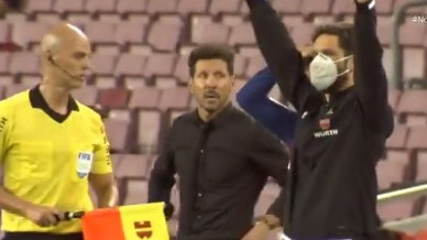 O reakciji Diega Simeonea prilikom Griezmannovog ulaska u igru će se dugo pričati