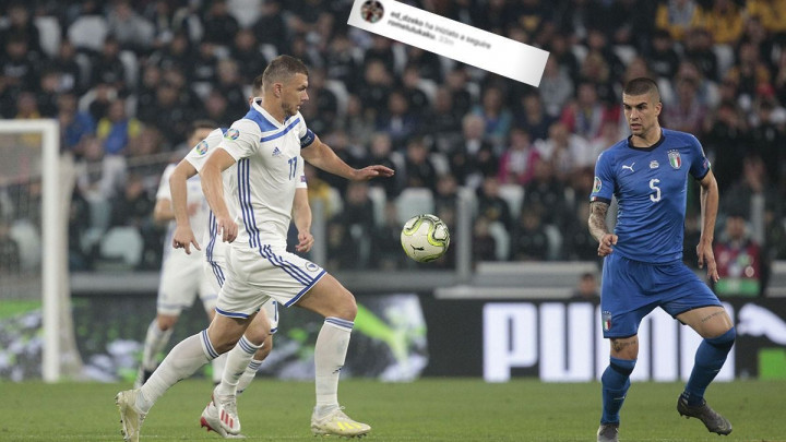 Džeko na Instagramu "otkrio" ime svog novog partnera u napadu?