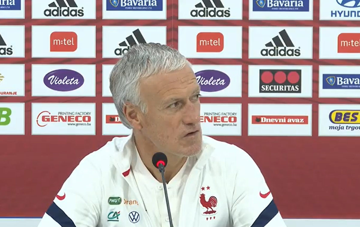 Deschamps pohvalno govorio o BiH, ali svjestan je da njegovom timu pripada uloga favorita Deschamps pohvalno govorio o BiH, ali svjestan je da njegovom timu pripada uloga favorita