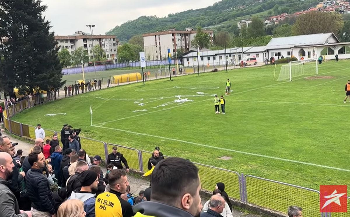 Nemile scene na najstarijem komšijskom derbiju u BiH, policija je pojedine privela Nemile scene na najstarijem komšijskom derbiju u BiH, policija je pojedine privela