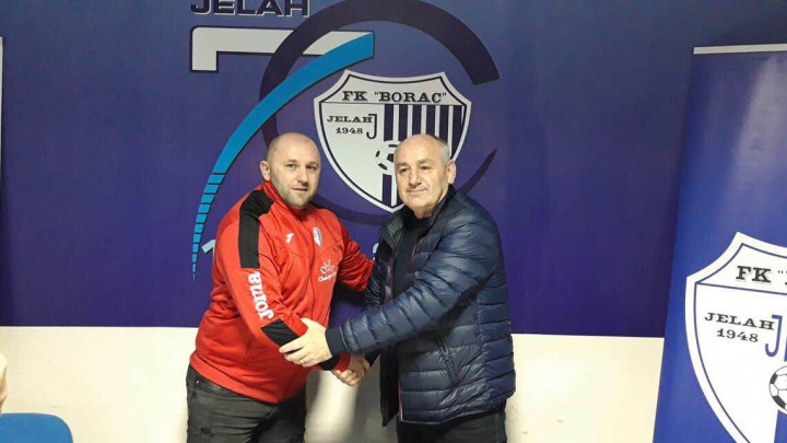Nebojša Đekanović na klupi Borca iz Jelaha