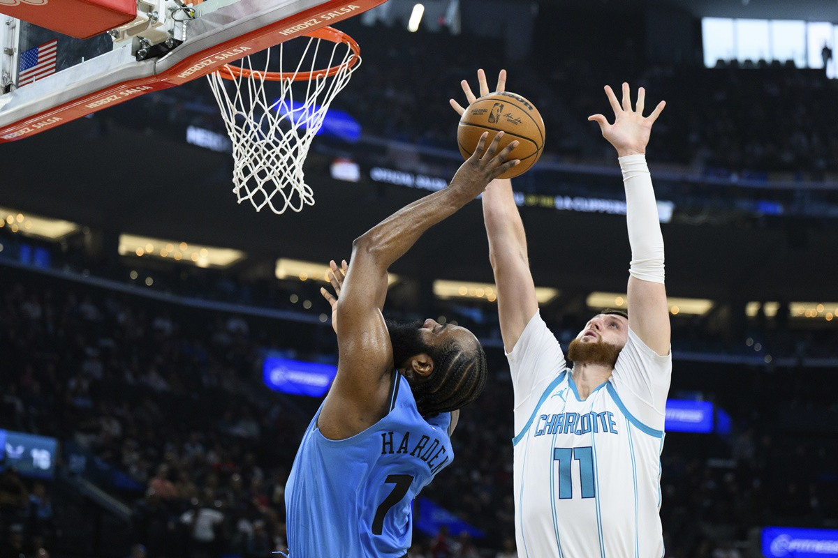 Hornetsi razbijeni u Kaliforniji uz skroman nastup Nurkića - Harden i Zubac imali svoj show