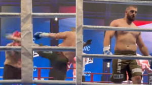Nevjerovatni Ahmed Krnjić spektakularno nokautirao Nizozemca