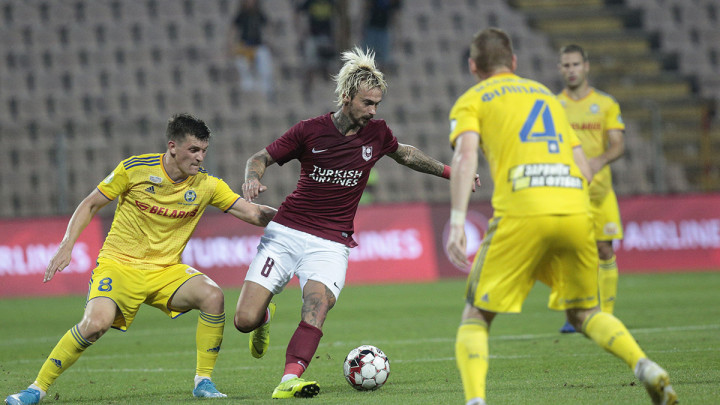 Šta pokazuje statistika meča FK Sarajevo - BATE Borisov?