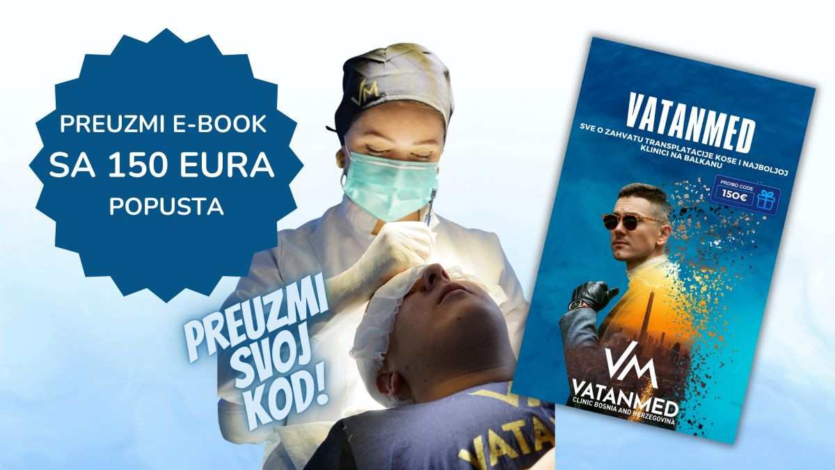 Ćelavost i nedostatak kose mnogi muškarci rješavaju transplantacijom - Vatanmed nudi promo cijenu Ćelavost i nedostatak kose mnogi muškarci rješavaju transplantacijom - Vatanmed nudi promo cijenu