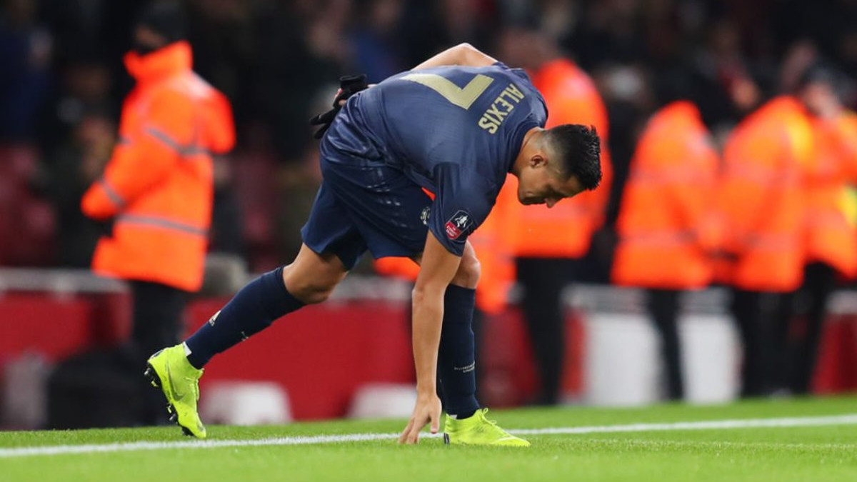 Unitedova lekcija Topnicima, Alexis je pokušao da ne proslavi gol
