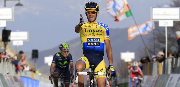 Contador hladi pobjednički šampanjac