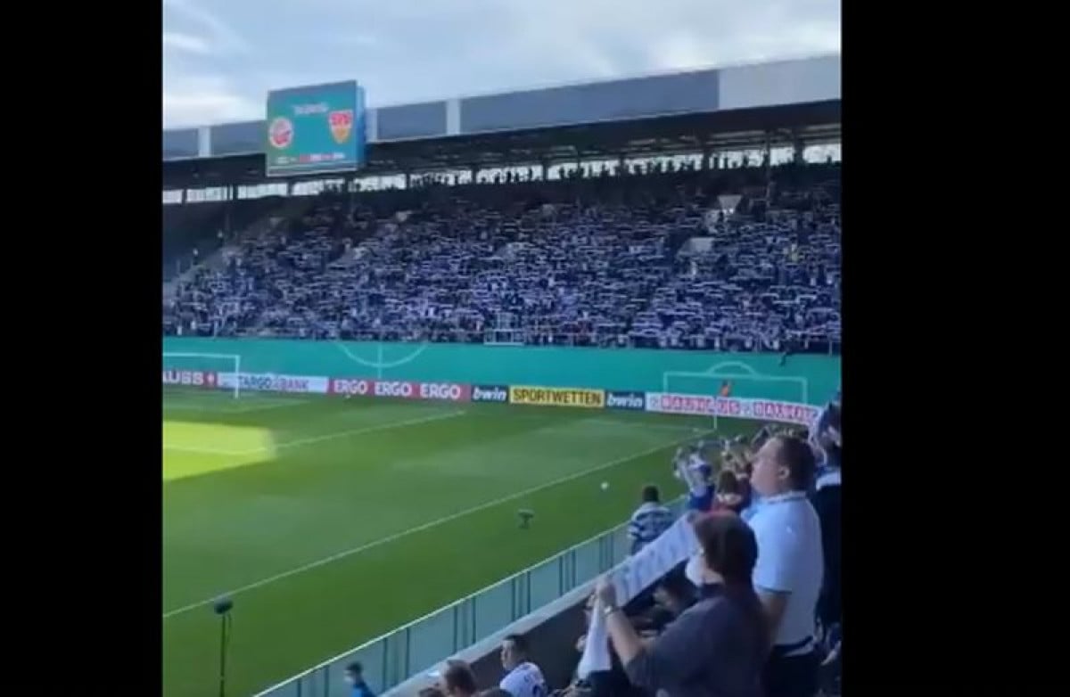 Kako je ovo lijepo vidjeti: Pune tribine na utakmici DFB Pokala u Rostocku!