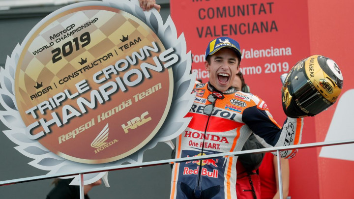 Marc Marquez šampionski završio sezonu