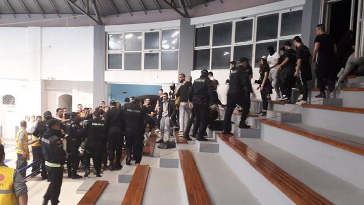 Grobari napravili veliki haos u Budvi, meč pomjeren za sutra