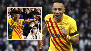 Aubameyang do kraja ponizio Real Madrid: Zabio gol, a onda otišao do tribine po kuglu