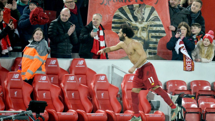 Salah izgleda kao Terminator: Egipćanin skinuo majicu na treningu i šokirao saigrače