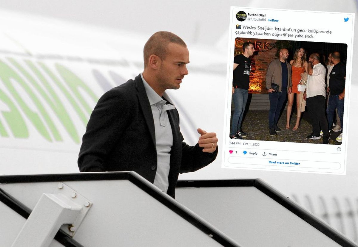 Sneijder u društvu zgodne plavuše napustio klub u Istanbulu u ranim jutarnjim satima