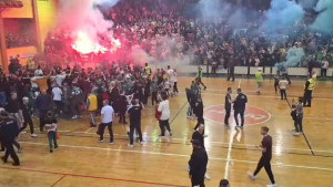 Filmske scene u Visokom: Bosna u posljednjim sekundama izborila plasman u Premijer ligu BiH!