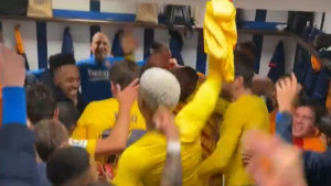 Ludnica u svlačionici Barcelone: Kada su vidjeli šta radi Dembele vratio se osmijeh na lica navijača