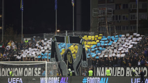 Kazna je rigorozna: UEFA zatvara dio tribine Bilinog polja na kojem se nalaze BHFanaticosi
