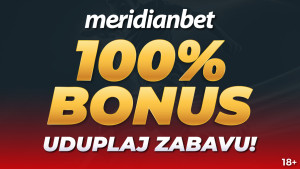 Dobro došao u Meridian: Uplati depozit i zgrabi 100% bonusa!