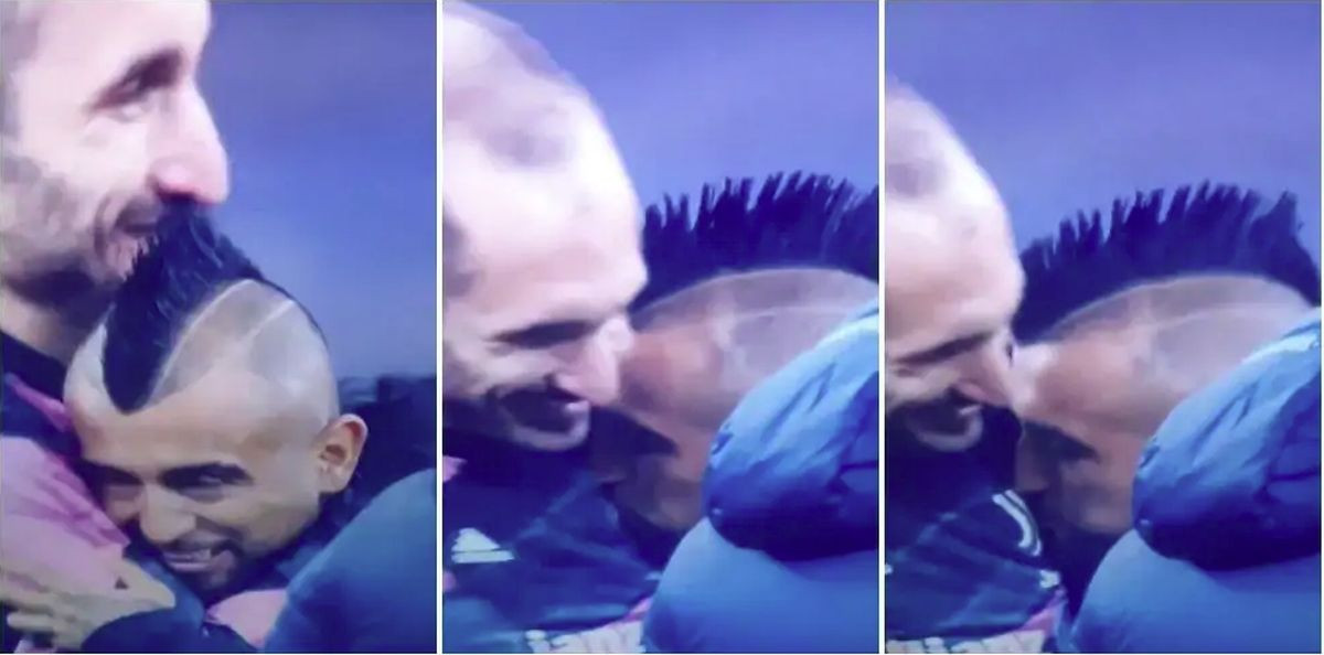 Vidal tvrdi da nije želio poljubiti grb Juventusa, već uraditi nešto drugo