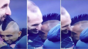 Vidal tvrdi da nije želio poljubiti grb Juventusa, već uraditi nešto drugo