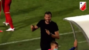 Lalatović zaplesao nakon pogotka i kopirao Osima sa vječitog derbija