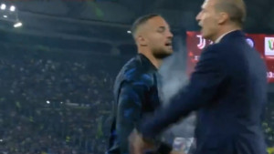 Sudija Valeri je jedva čekao da Allegri poludi