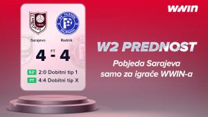 Pobjeda Sarajeva samo za igrače WWIN-a