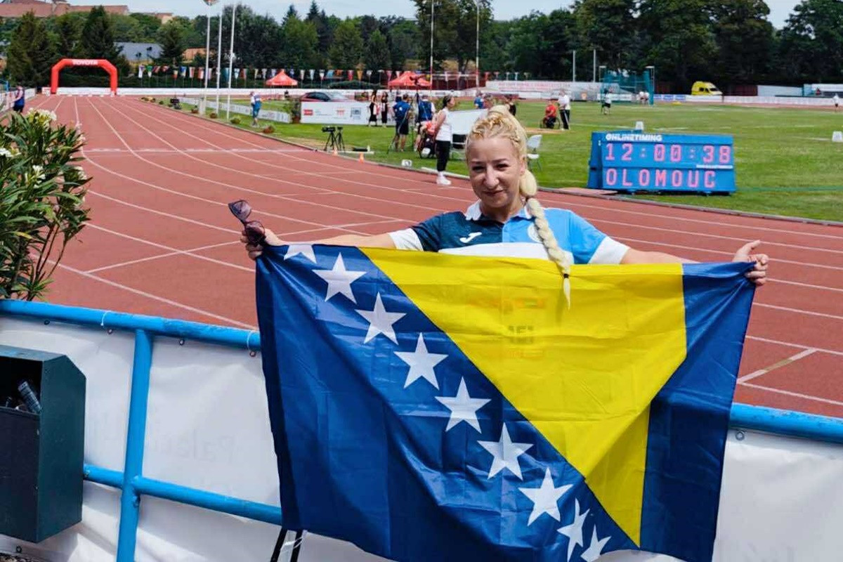 Željka Šandrk oborila dva državna rekorda