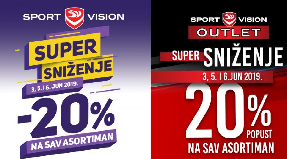 Sport Vision super sniženje!