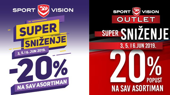 Sport Vision super sniženje!