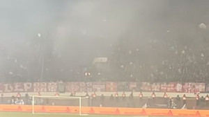 Incident na stadionu Partizana, domaći u šoku posmatrali šta rade navijači Crvene zvezde