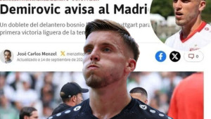 Bh. napadač na naslovnoj strani - Ugledni AS upozorava Real Madrid na Ermedina Demirovića!