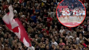 Ljepotice u kratkim suknjicama podigle atmosferu, a zatim se Beograd počeo tresti