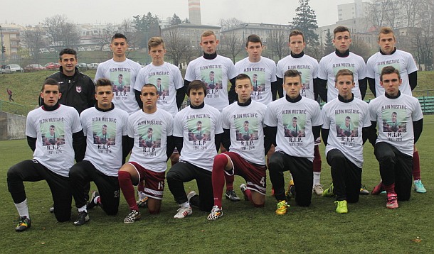 Juniori FK Sarajevo odali počast Aldinu Mustafiću