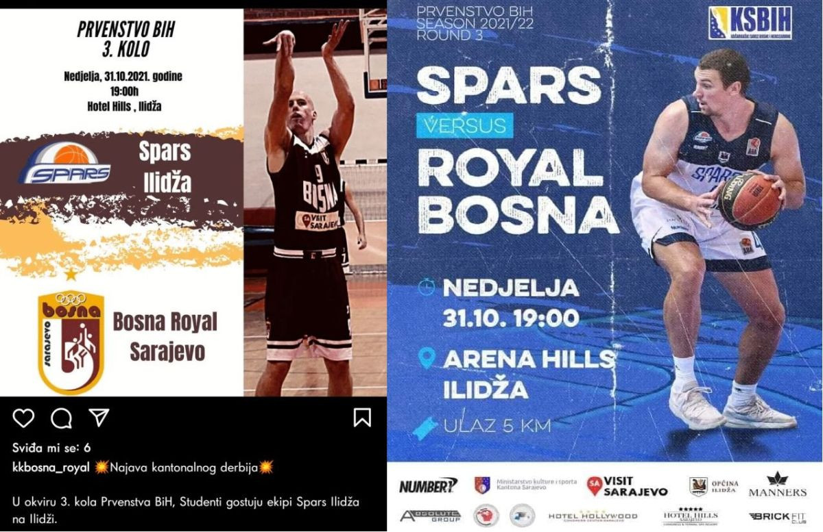 "Humor" sarajevskih timova u tmurno vrijeme bh. košarke: Ko se kako zove i odakle dolazi