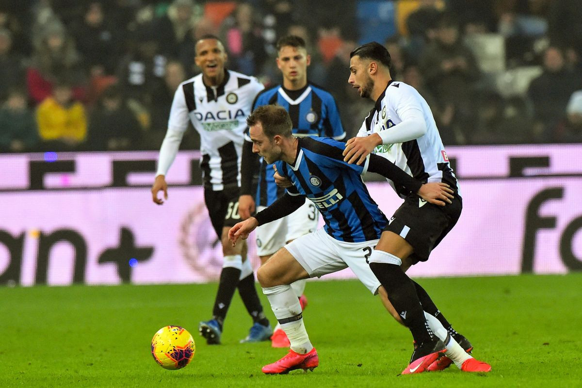 Inter na krilima Lukakua srušio Udinese, Eriksen se nije proslavio na debiju  