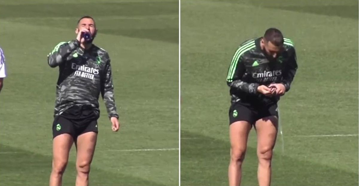 Scena Karima Benzeme sa treninga Reala dok posti obilazi svijet 
