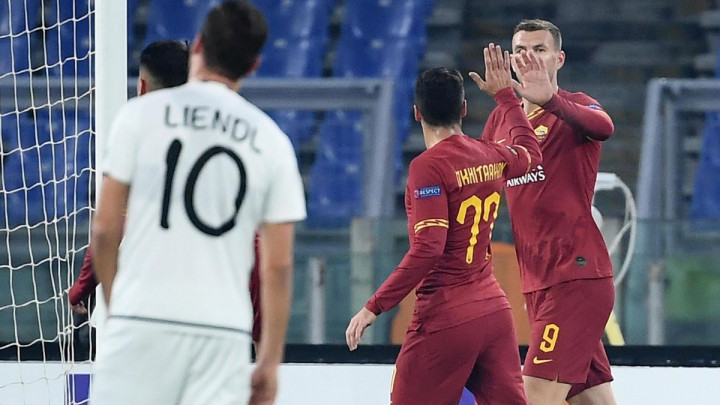 Edin Džeko pogodio i izborio penal, Roma u nokaut fazi Evropske lige