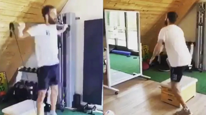 Kako izgleda Pjanićev trening u kućnoj teretani?
