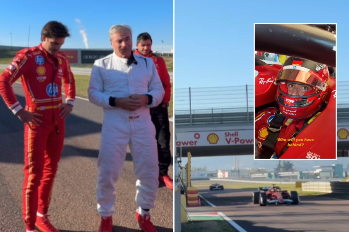 Otac i sin zajedno na stazi: Ferrari na dirljiv način ispratio porodicu Sainz Otac i sin zajedno na stazi: Ferrari na dirljiv način ispratio porodicu Sainz