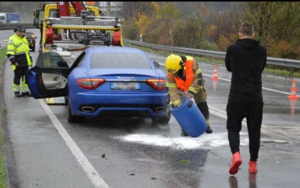 Srbijanski fudbaler imao saobraćajnu nesreću