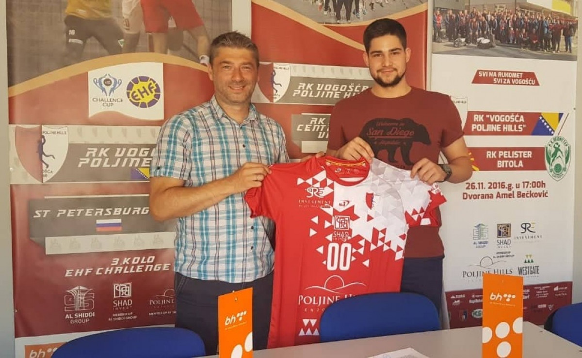 Haris Buljina i Arman Beširević potpisali za RK Vogošća Haris Buljina i Arman Beširević potpisali za RK Vogošća